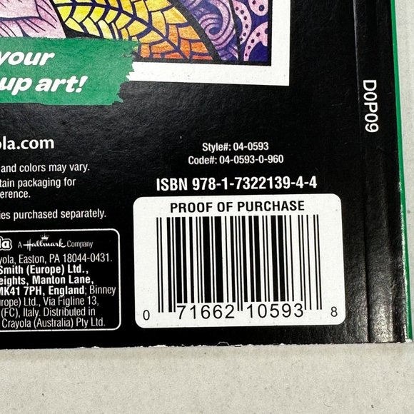 Crayola Art With Edge  Animal Ink Doodle Activity Coloring Book 32 Pages New - Picture 3 of 9